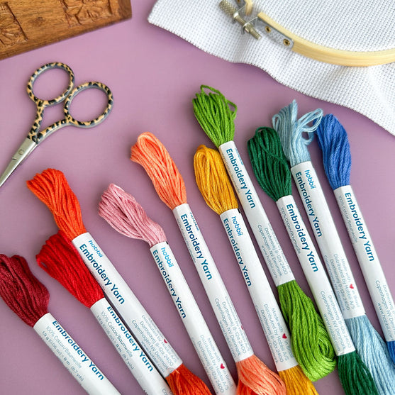 Embroidery Yarn Color Pack - Hobbii
3