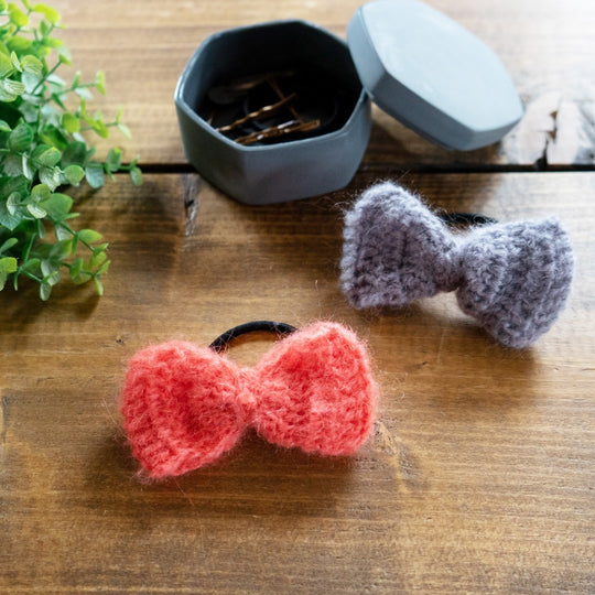 Fluffy Bow - Hair Accessory
