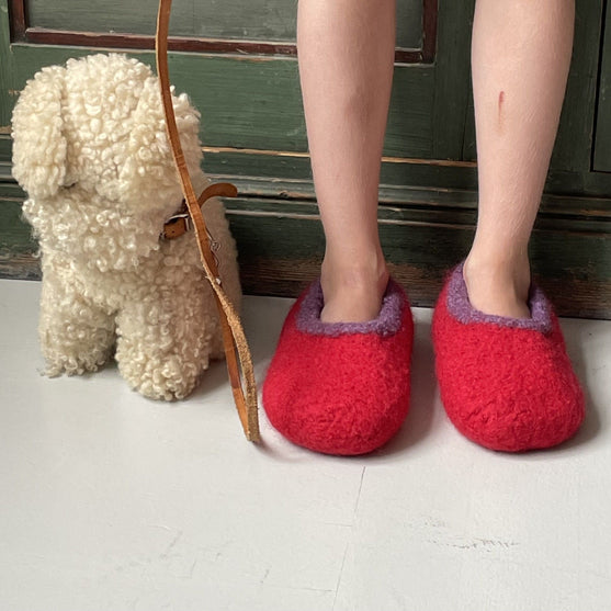 Uldfutter - Chaussons feutrés pour enfants
2