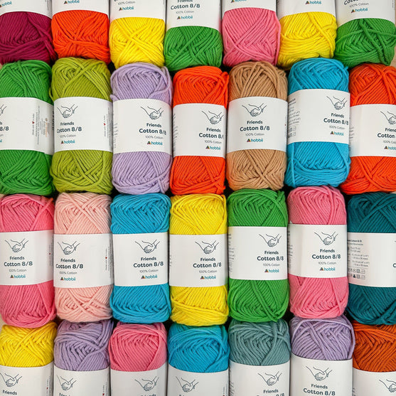 Friends Cotton 8/8 Color Pack - Friends
2