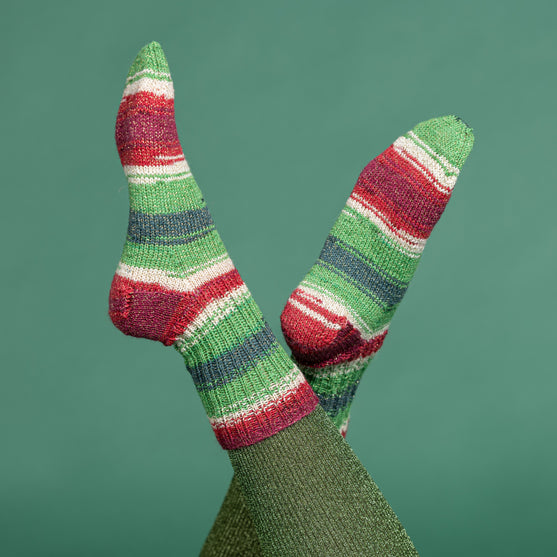 Christmas Sock Wool Glitter (Édition limitée) - Hobbii
10