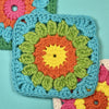 Hobbii Granny Square - Sunflower
1