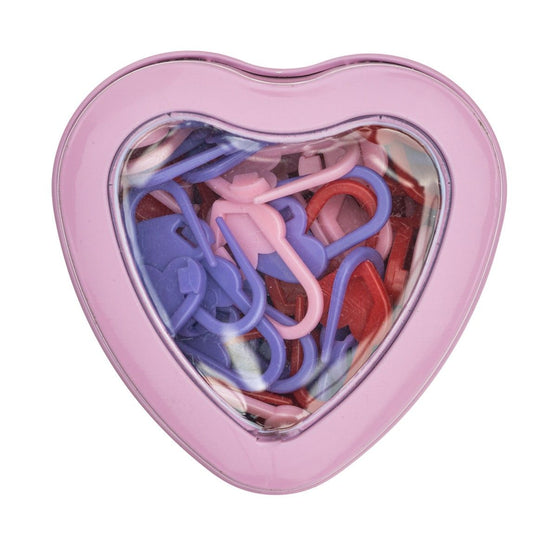 Box of Stitch Markers - Hearts - Hobbii
2