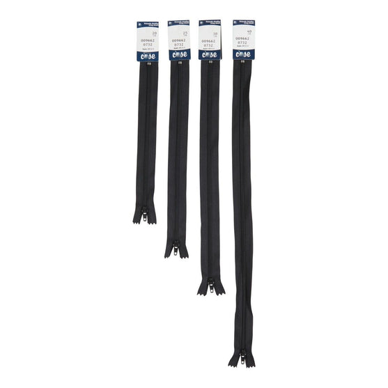 Fermeture éclair spirale 4 mm - Noire
2