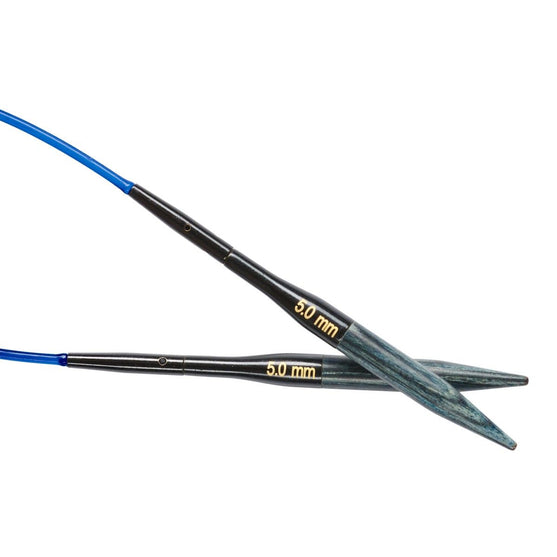 DENIM Extra Short Interchangeable Circular Needle Set - KnitPro
6