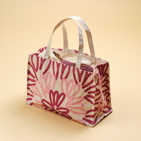 Sac de courses en toile avec fermeture à lacets - Hobbii
2