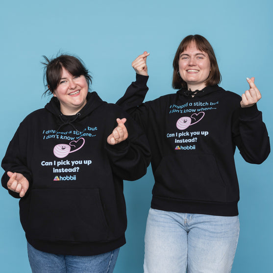 Dropped A Stitch Hoodie - Yarniis (Limited Edition) - Hobbii
6