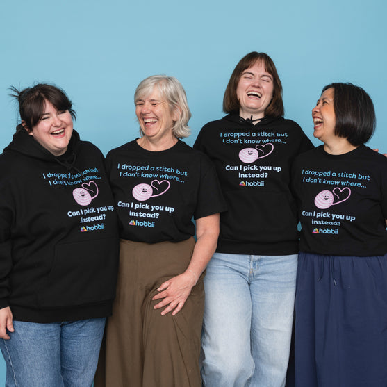 Dropped A Stitch T-shirt - Yarniis (Edition limitée) - Hobbii
9