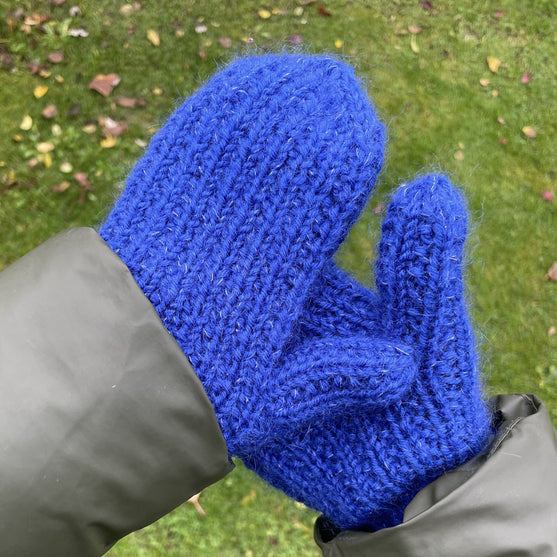 Easy Rib Mittens - Mitaines
3