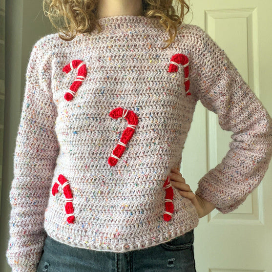 Candy Canes - Sweater
4