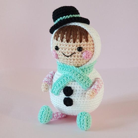 Poupée bonhomme de neige
2
