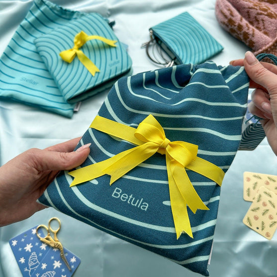 Set d'aiguilles circulaires interchangeables Betula Deluxe - Cerulean - Hobbii
11