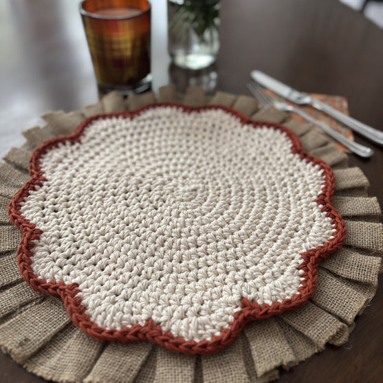 Scallops - Set de table rond
2