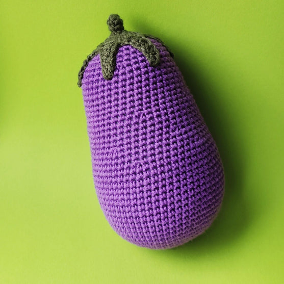 L’aubergine - Jouet de crochet
1