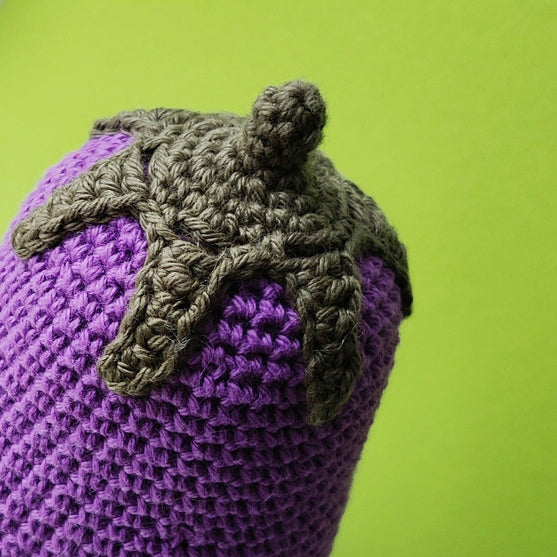 L’aubergine - Jouet de crochet
3