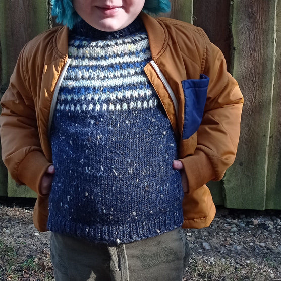 Blue Monday - Children’s Sweater
2