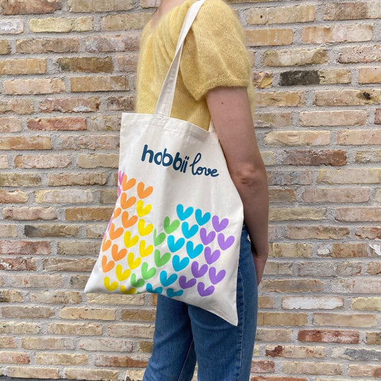 Sac en toile - Cœur - Hobbii
2