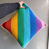 Woven Rainbow Coussin
2