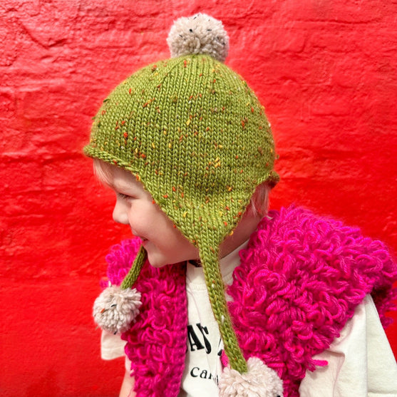 Triple pompom - Bonnet enfant
2