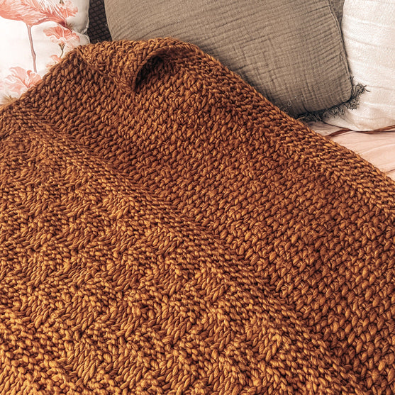 Tunisian Tranquility - Blanket
4