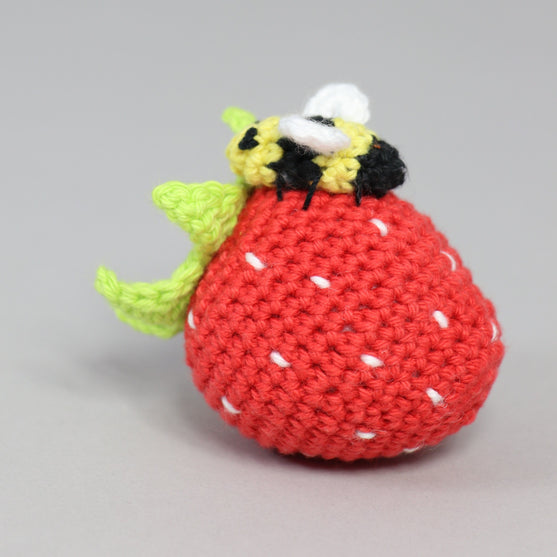 Strawberry with Bee
2