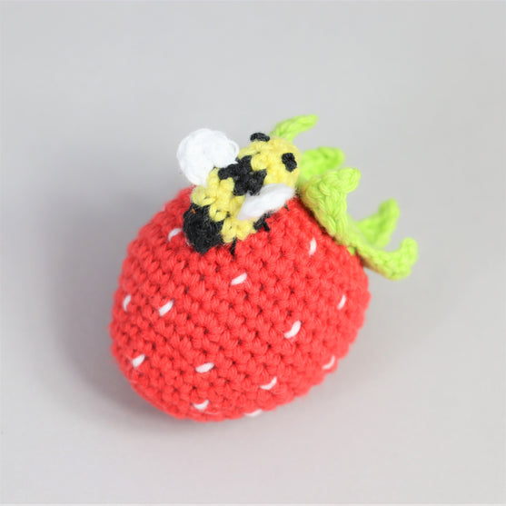 Strawberry with Bee
5