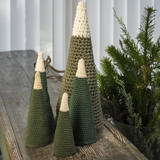 Décoration en cône - Décoration de Noël
2