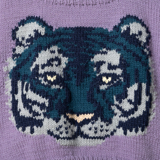 Mint Tiger - Children’s Sweater
7