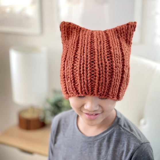Chunky Cat - Bonnet - Tricot
2