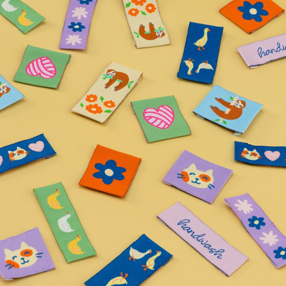 Étiquettes avec motifs - Hobbii
2