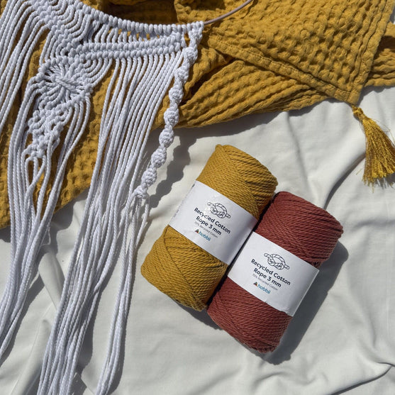 Recycled Cotton Rope (3 mm - 0.11 in) - Hobbii
2