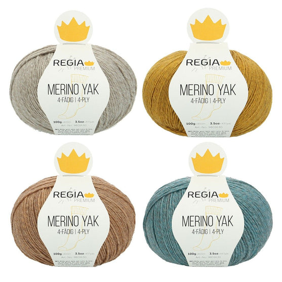 Regia Premium Merino Yak 4-ply - Regia
1