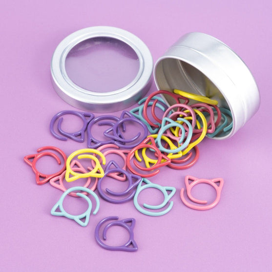 Metal Stitch Markers - Cat - Hobbii
2