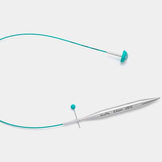 Câble Swivel - Teal - KnitPro
2