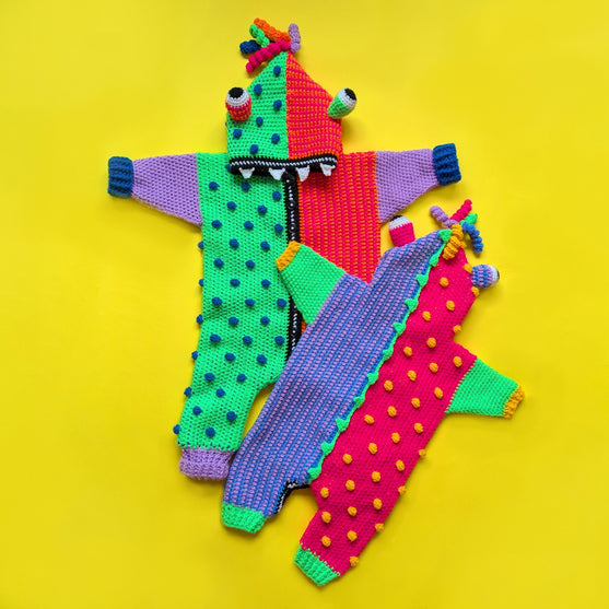 Monster Romper - Halloween Pramsuit
1