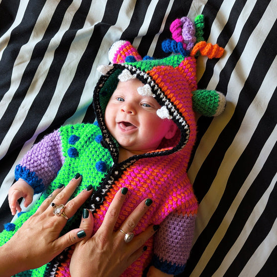 Monster Romper - Halloween Pramsuit
7