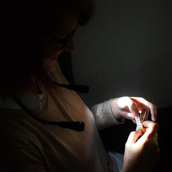 Lampe de cou - Deluxe - Noir - Hobbii
8