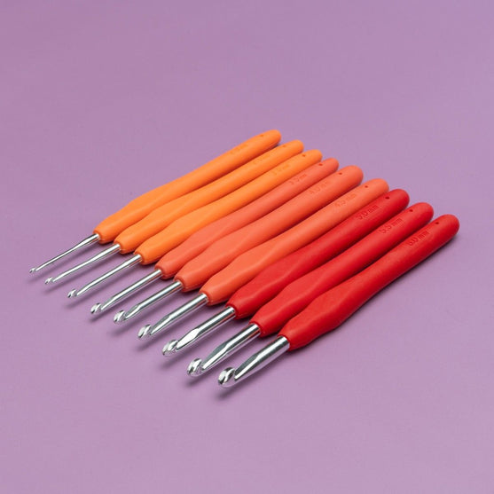 Set de crochets Easy Touch - Berry - 9 tailles - Hobbii
5