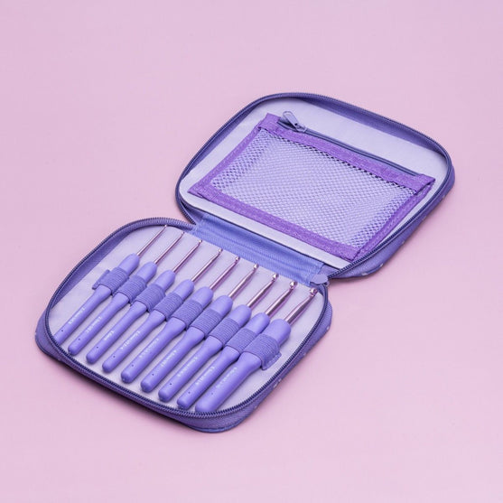Set de crochets Cosmo - 9 tailles - Wisteria - Hobbii
3