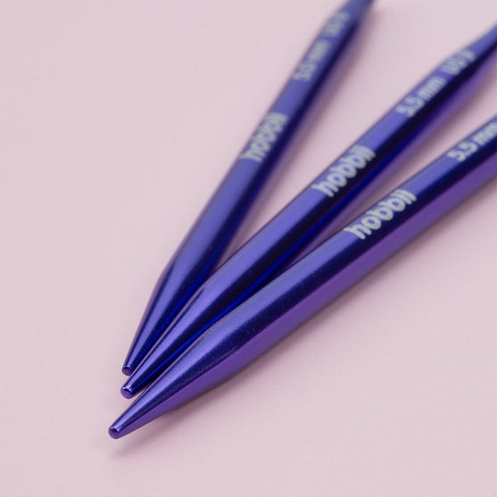Set d'aiguilles circulaires courtes interchangeables Stellar Essential - Amethyst - Hobbii
7