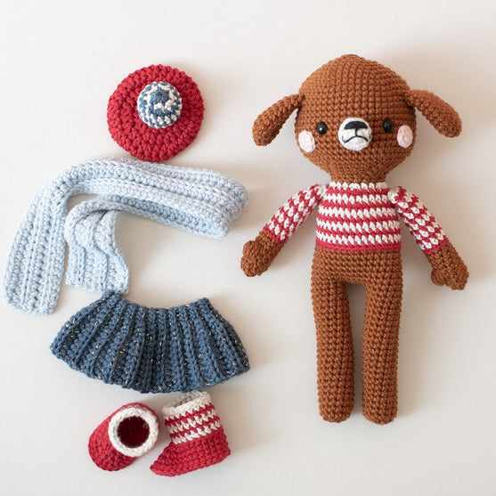 Madeleine Dog - Kit crochet
3
