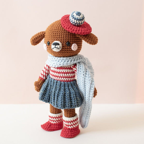 Madeleine Dog - Kit crochet
4