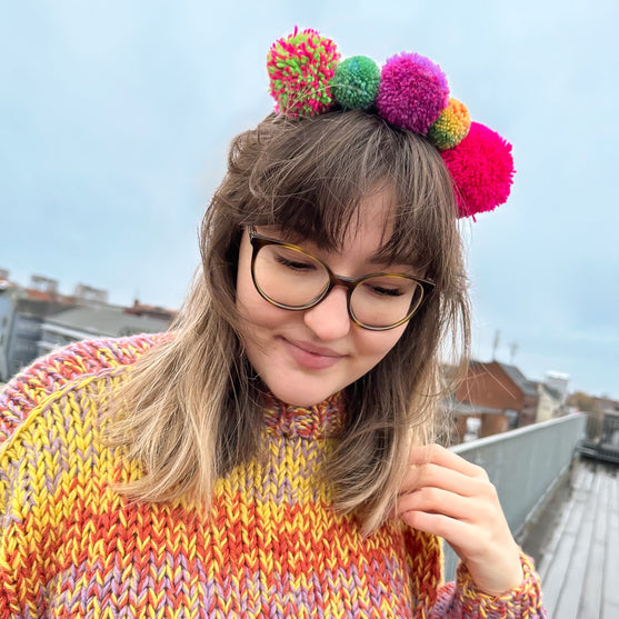 Hoop Set à fabriquer des pompons - Hobbii
9