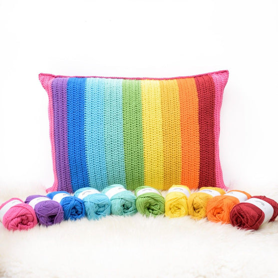 Rainbow Stripes - Coussin
5