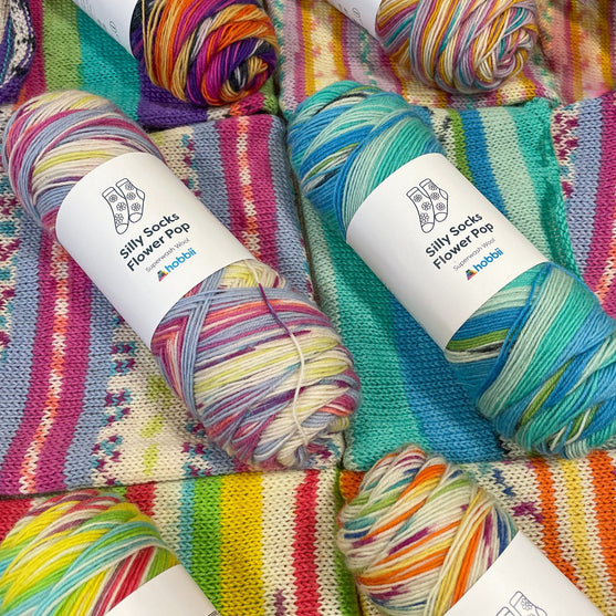 Silly Socks Flower Pop - Hobbii
14