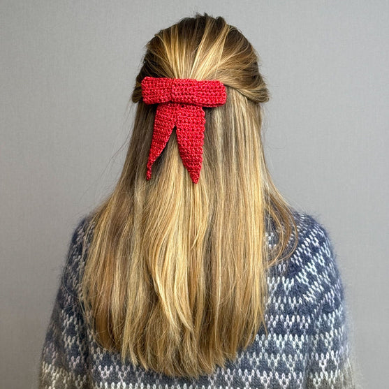 Crochet Bow - Christmas Decoration
3