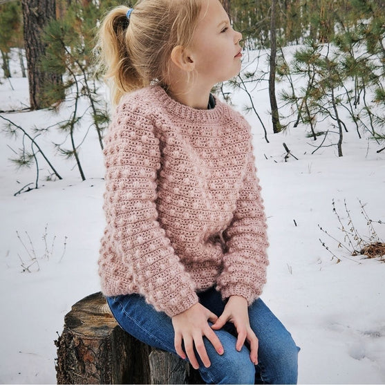 Snuggled in Bobbles - Children’s Sweater
4