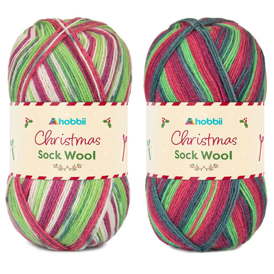 Christmas Sock Wool (Limited Edition) - Hobbii