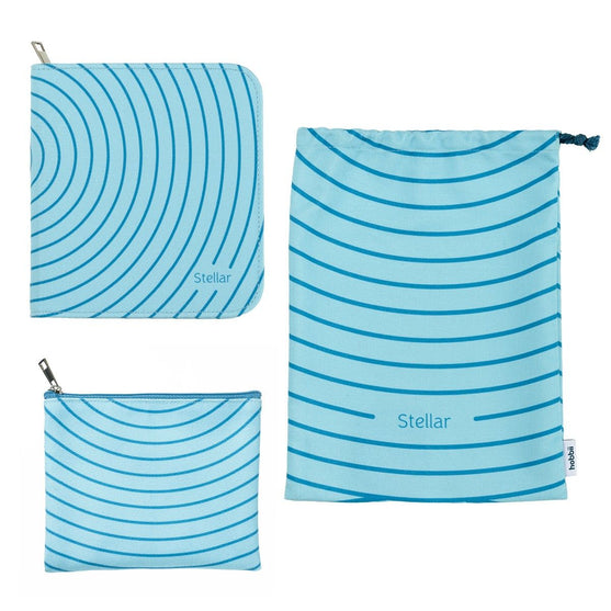 Set d'aiguilles circulaires interchangeables Stellar Deluxe - Sapphire - Hobbii
9