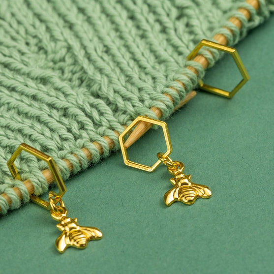 Stitch Markers - Bee - Hobbii
2